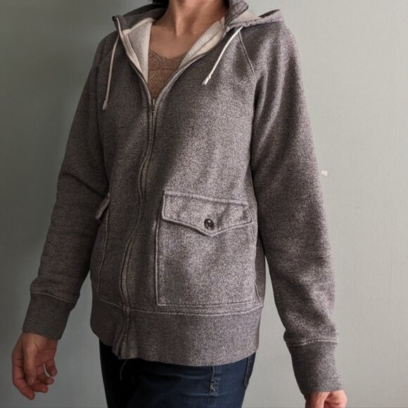 Club Monaco Gray Hoodie - Picture 1 of 9